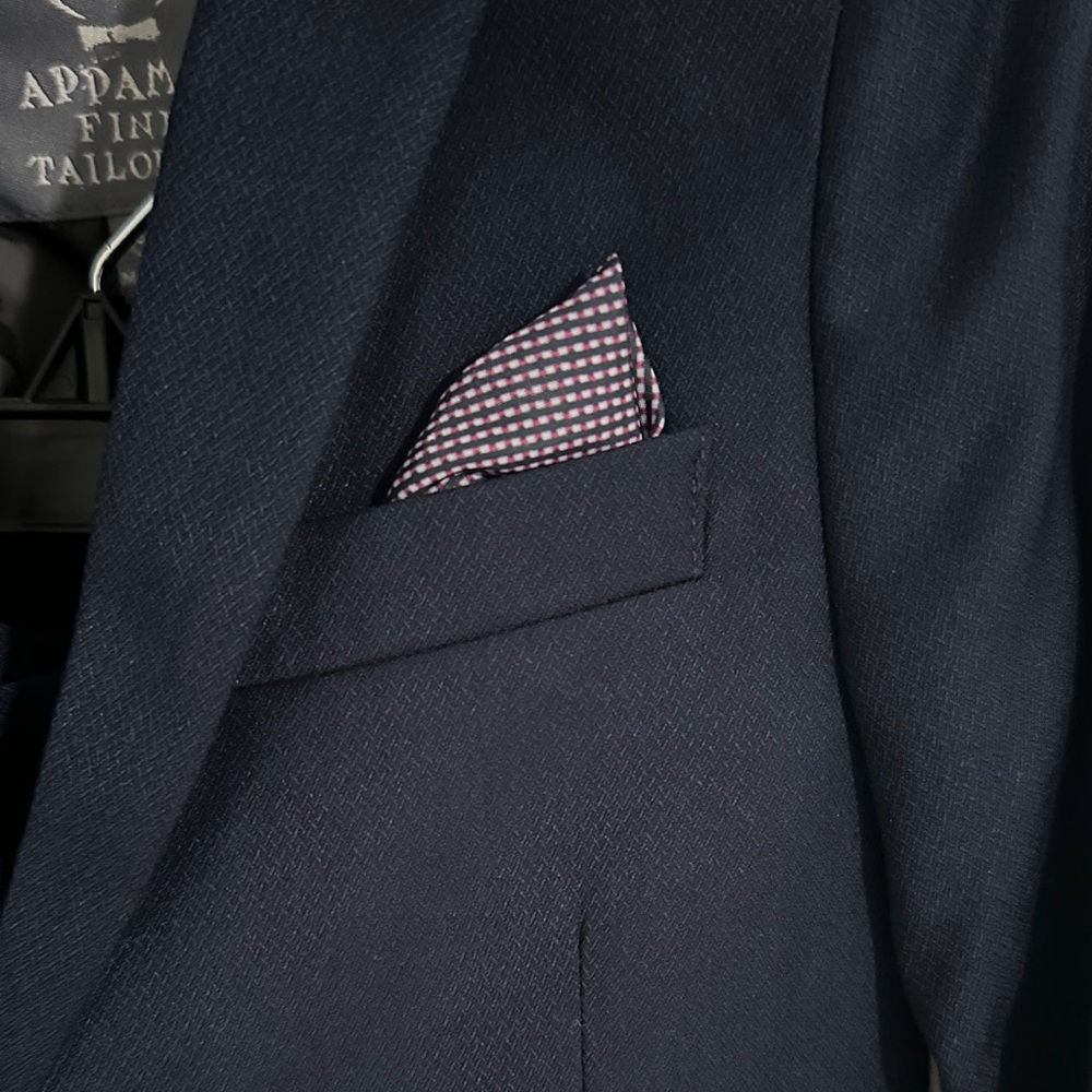 Appaman Fine Tailoring Classic Navy Blue Toddler Suit - Picture 5 of 10